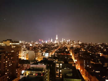 マンハッタンからの夜景