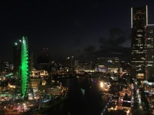 ロイヤルパークホテルからの横浜夜景