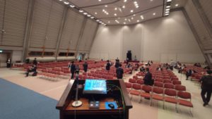 インプラント学会年次大会講演会場　京都